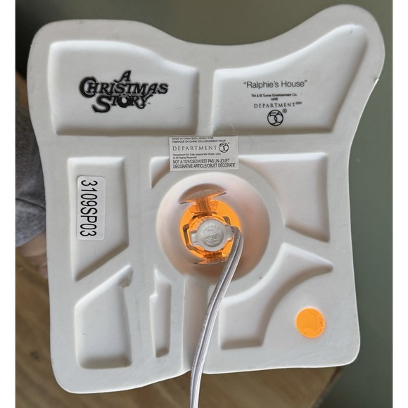 Department 56 A Christmas Story Ralphies House Lighted Village No Box - Picture 10 of 13